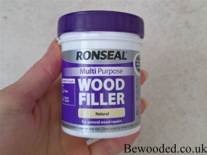 What can you substitute for wood filler?