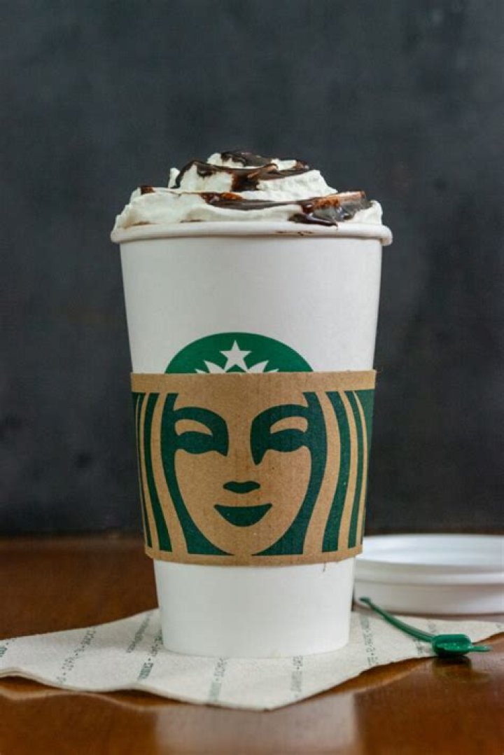 What chocolate drizzle does Starbucks use?