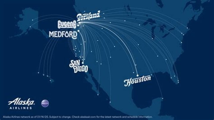 What cities fly non stop to Portland Oregon?