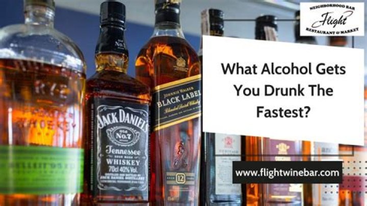 What cocktail gets you drunk fastest?