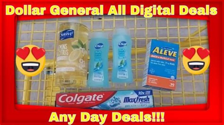 What color dot is on sale at Dollar General?