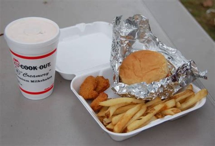What comes in a Cook Out tray?