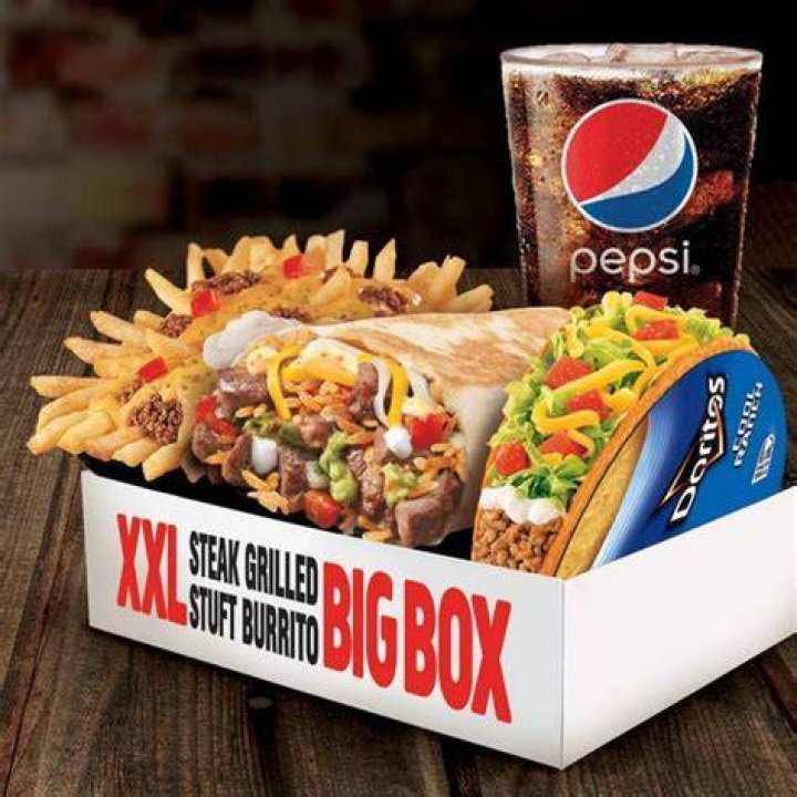 What comes in a Taco Bell Big Box Meal?
