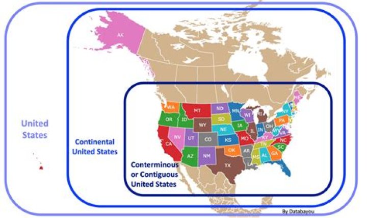What constitutes the continental United States?