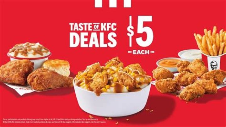 What deals do KFC have right now?