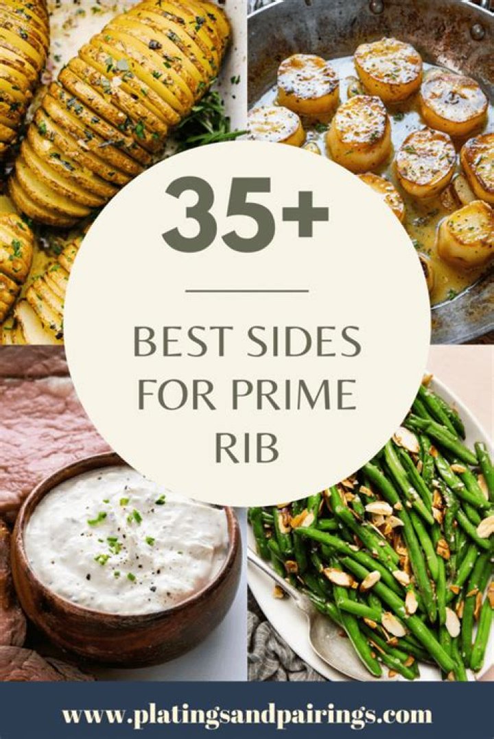 What dessert goes best with prime rib?
