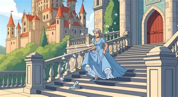 What did Cinderella lose on the palace steps?