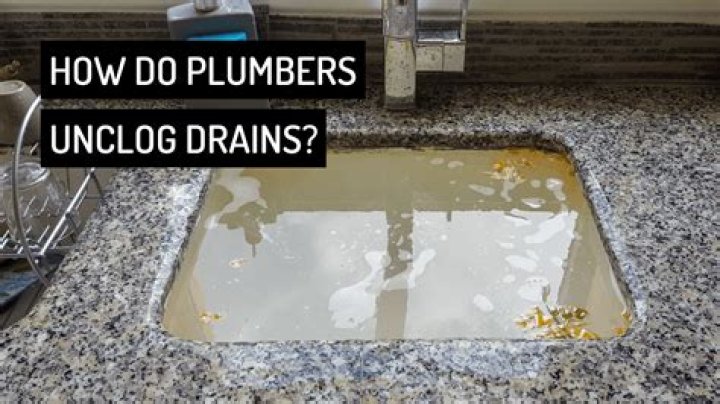What do plumbers use to unclog drains?