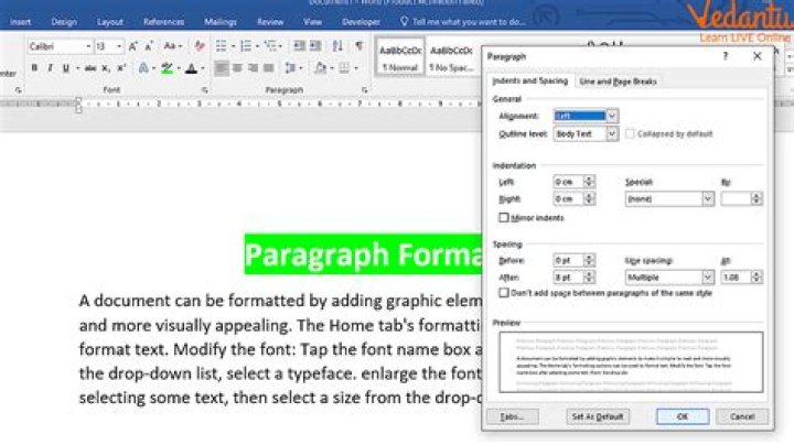What do you mean by formatting Class 9?