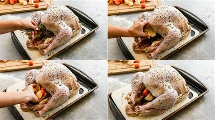 What do you put inside a turkey?