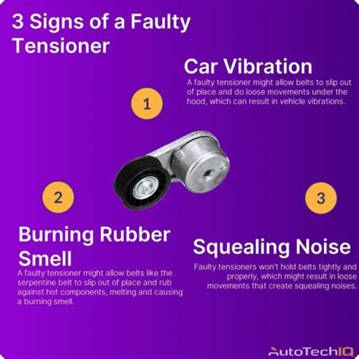 What does a bad tensioner pulley sound like?