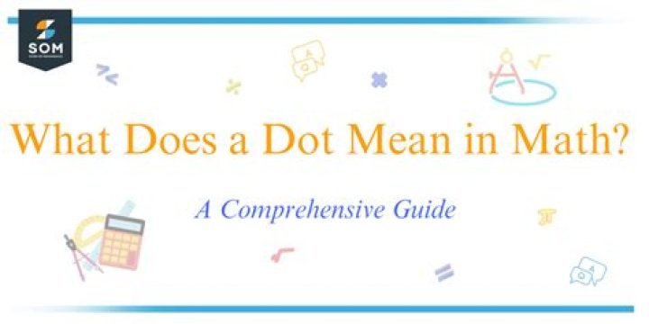What does a dot within a circle mean?