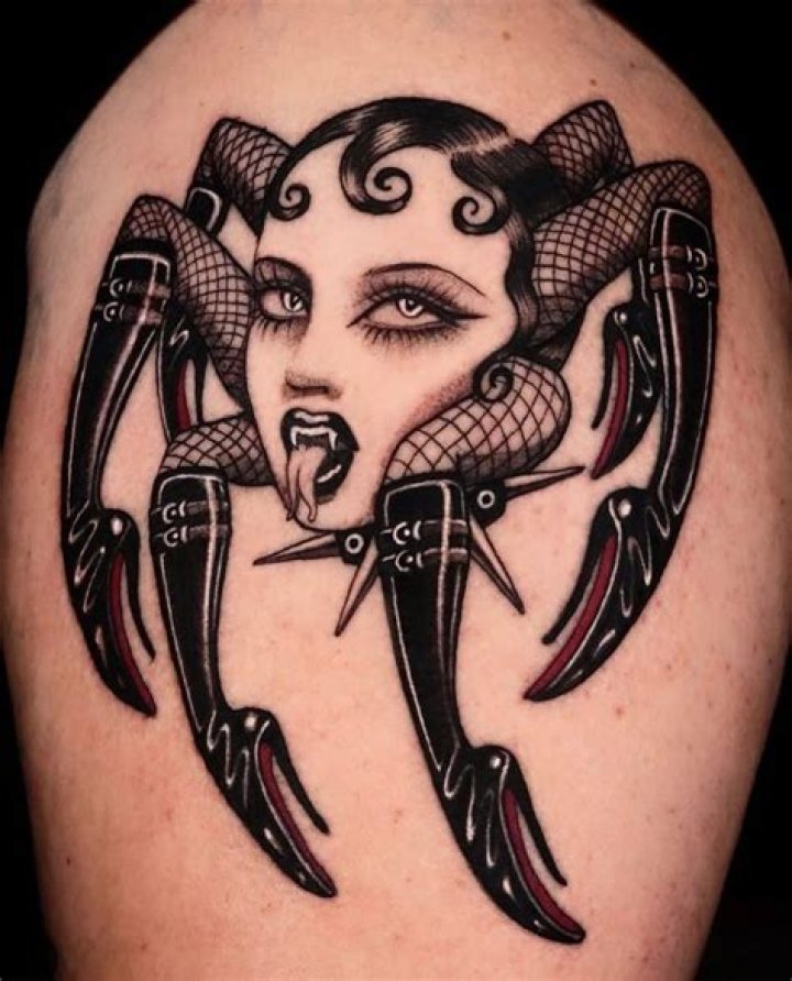 What does a dotted circle tattoo mean?