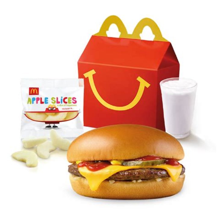 What does a McDonald’s Happy Meal come with?