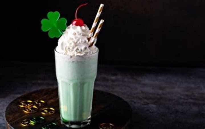 What does a Shamrock Shake taste like?