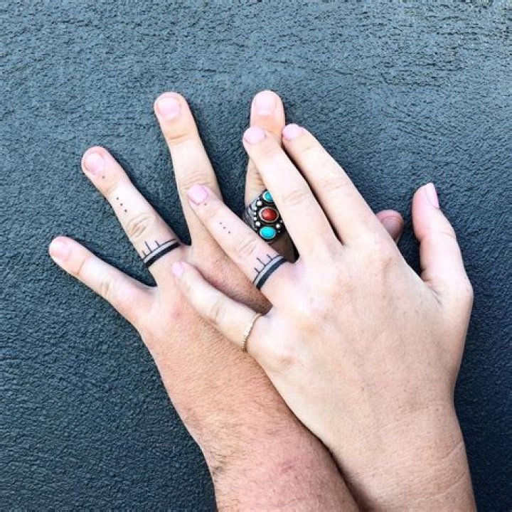 What does a tattoo on ring finger mean?