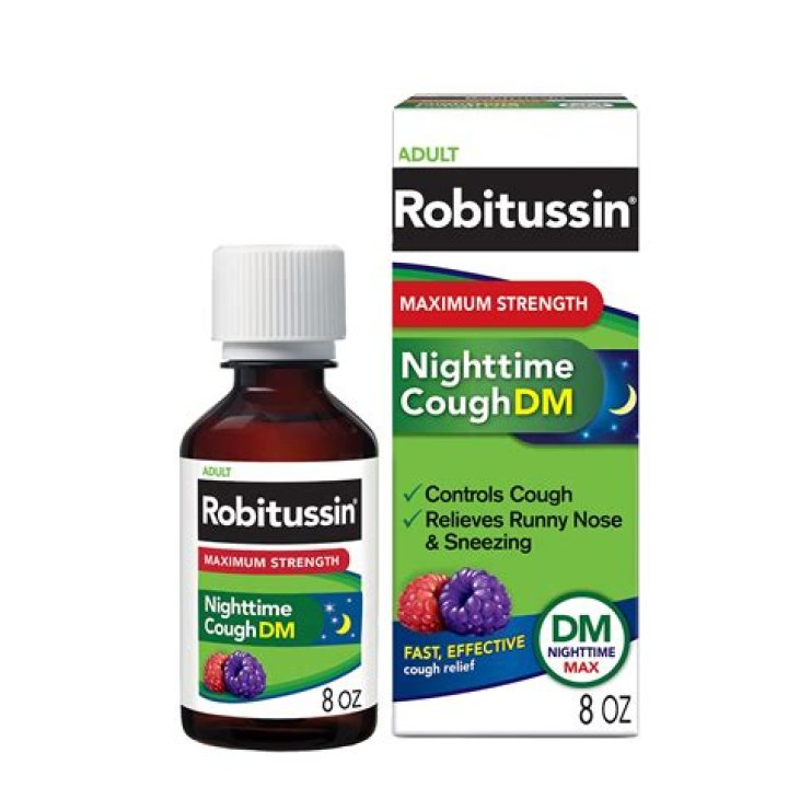 What does DM stand for on Robitussin?