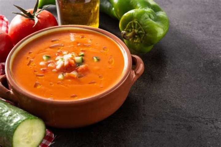 What does gazpacho consist of?