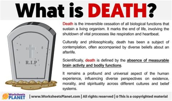 What does inexorable as death mean?