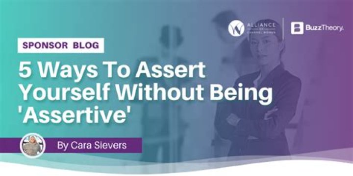 What does it mean to assert yourself?