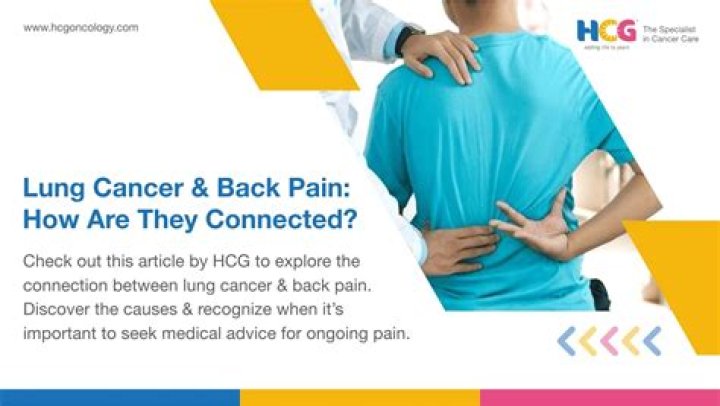 What does lung cancer back pain feel like?