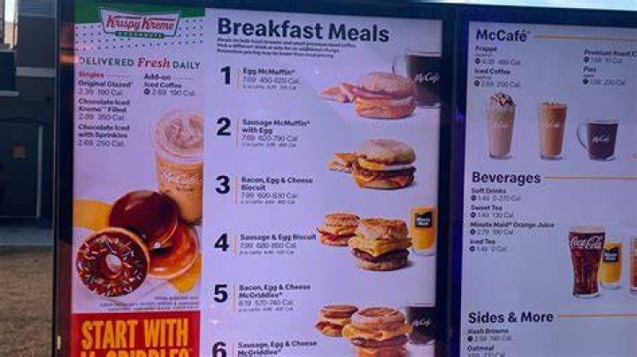 What does McDonald’s serve at 5am?