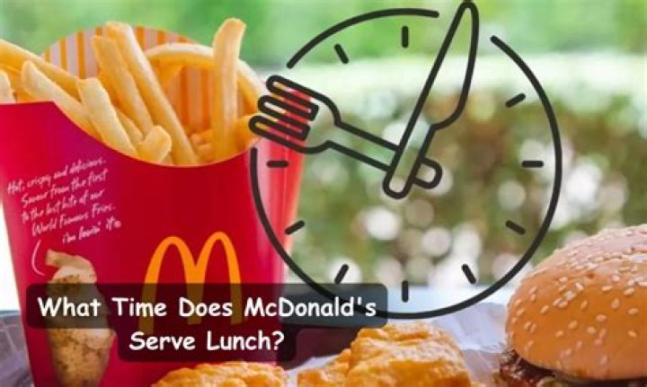 What does McDonald’s serve overnight?
