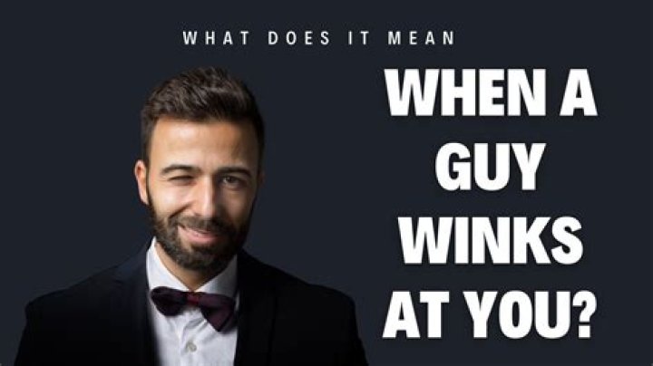 What does mean from a guy?