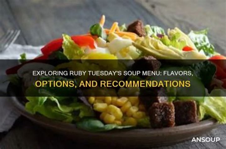 What does Ruby Tuesday serve?
