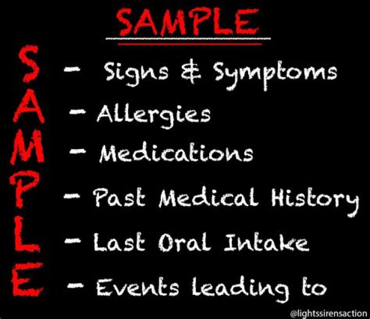 What does sample mean EMS?
