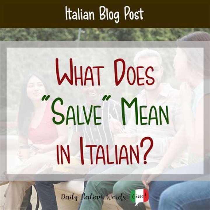 What does Sfachime mean in Italian?