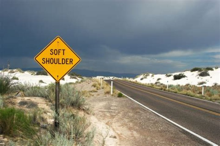 What does soft shoulder sign mean?