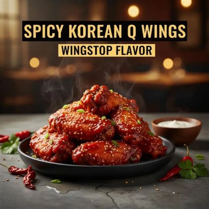 What does spicy Korean Q wings taste like?