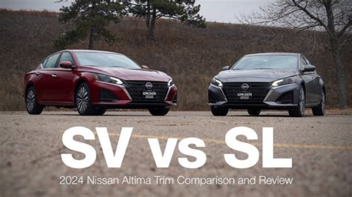 What does SV mean on an Altima?