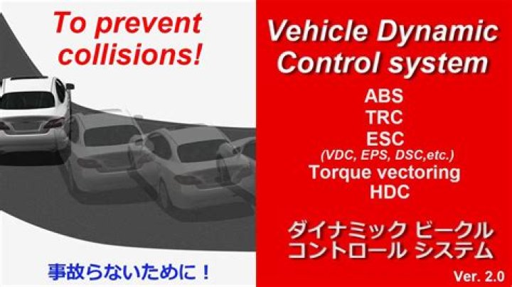 What does vehicle dynamic control mean?