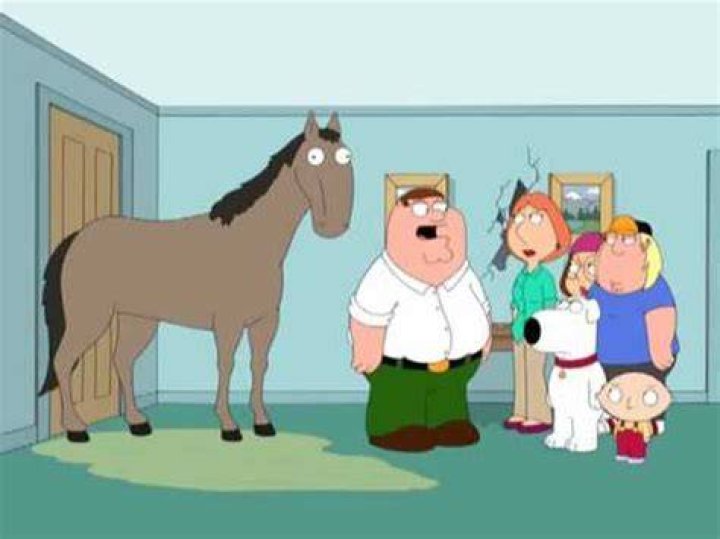 What episode is the retarded horse Family Guy?
