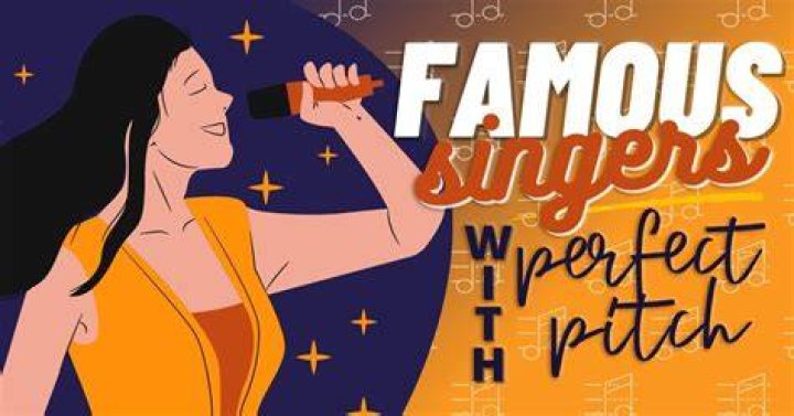 What famous singers have perfect pitch?