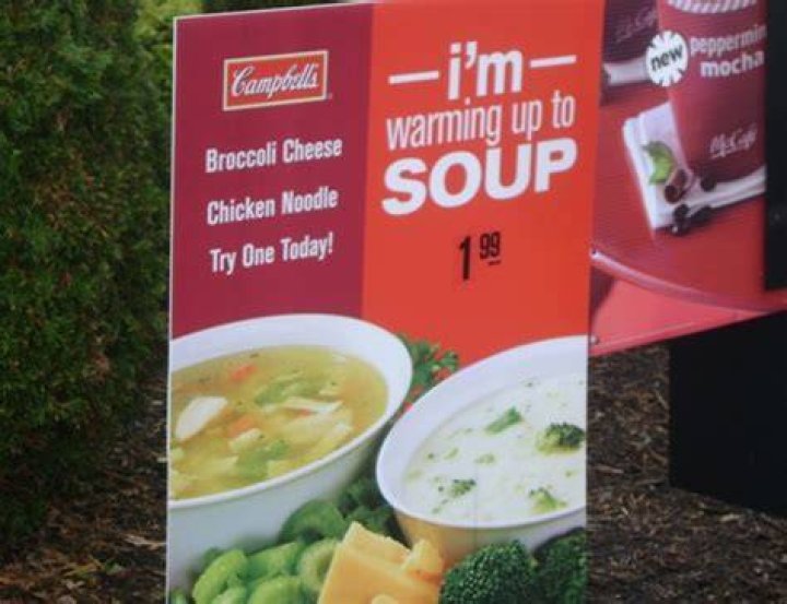 What fast food sells soup?