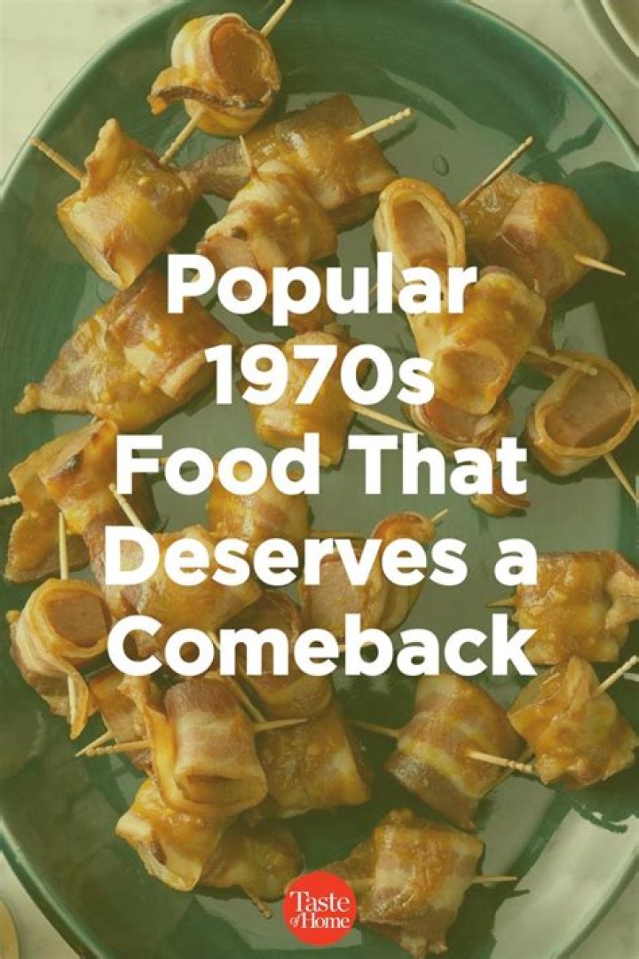 What fast food was popular in the 70s?