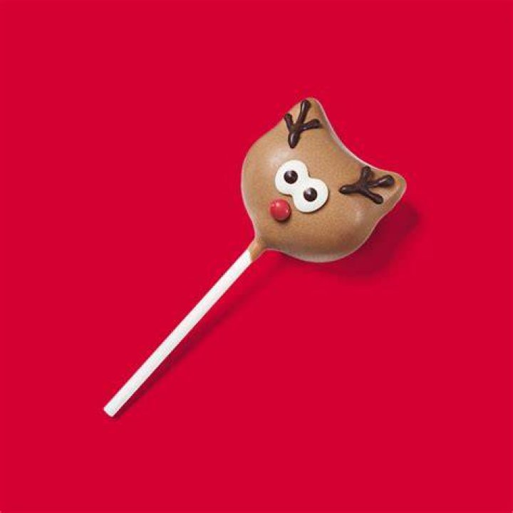 What flavor are the Starbucks reindeer cake pops?