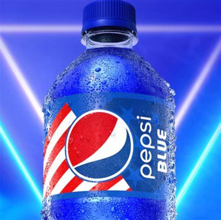 What flavor is blue Pepsi?