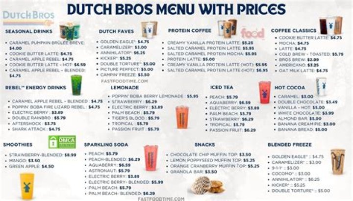 What flavoring does Dutch Bros use?