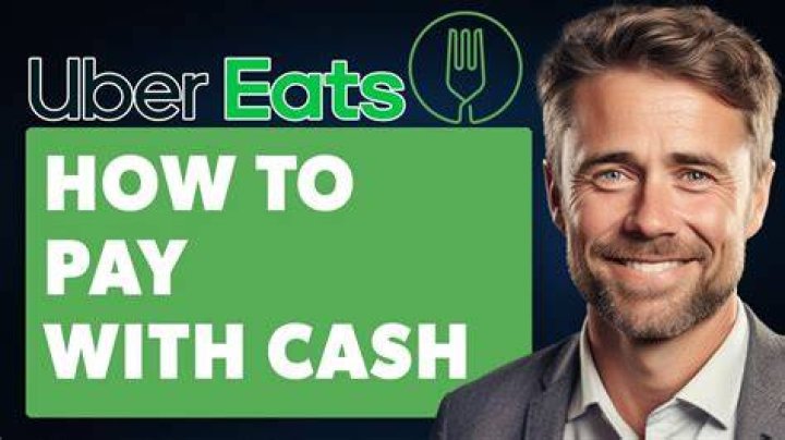 What food app can you pay with cash?