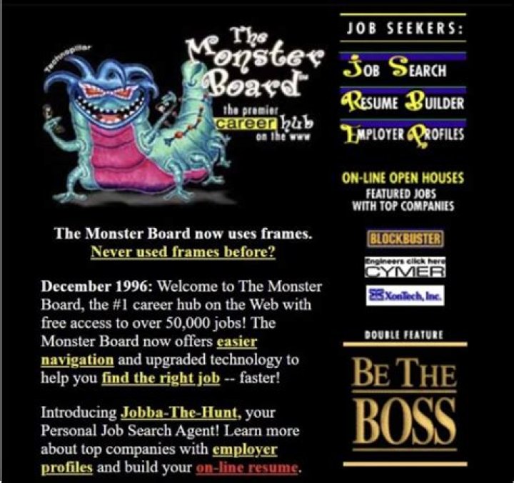 What happened to Monster job site?