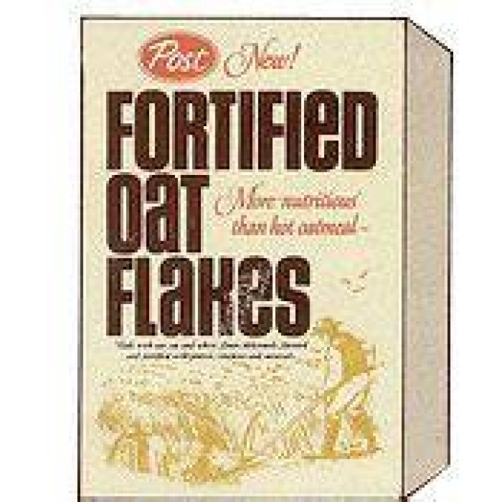 What happened to post fortified oat flakes cereal?