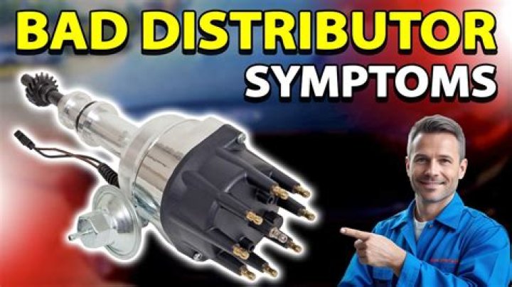 What happens if a distributor cap gets wet?