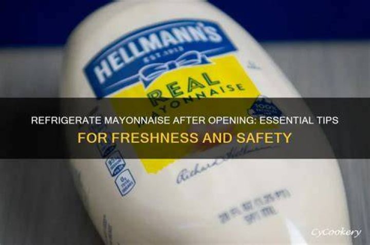 What happens if you don’t Refrigerate mayonnaise after opening?