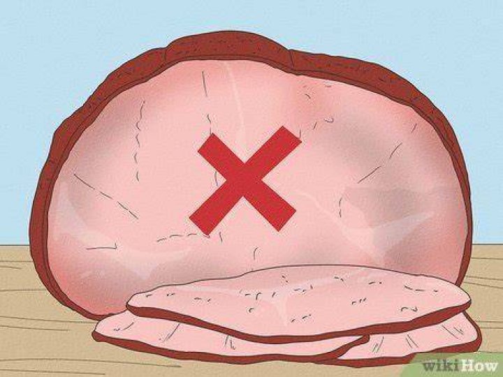 What happens if you eat bad ham?