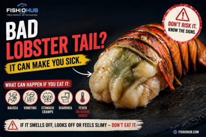 What happens if you eat bad lobster?