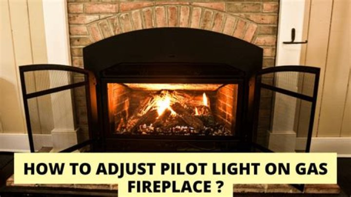 What happens when gas fireplace pilot light goes out?